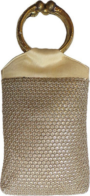 

Bhamini Party Gold Clutch