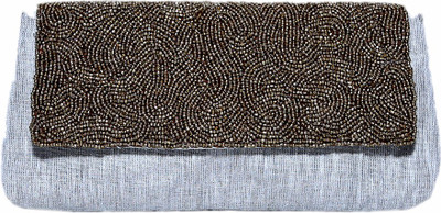 Diwaah Casual Gold Clutch