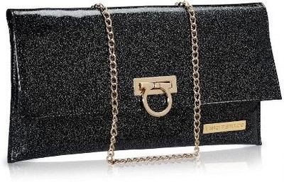 

Lino Perros Casual Black Clutch