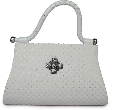 

Kleio Casual White Clutch