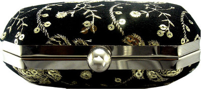 

Abqa Casual Black Clutch