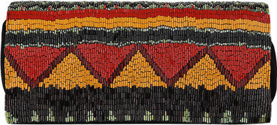 

Nandeetas Casual Black, Yellow Clutch