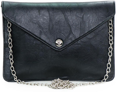 

Vermello Casual Black Clutch