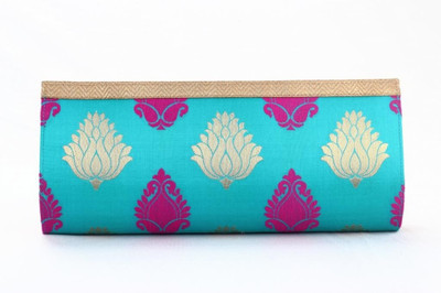 

Evokriti Party Blue Clutch