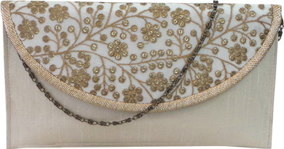 

Bhamini Party White Clutch