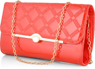 

Eyeslanguage Casual Red Clutch