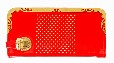 

JG Shoppe Party Red Clutch
