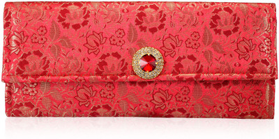 

Ahankara Casual Red Clutch