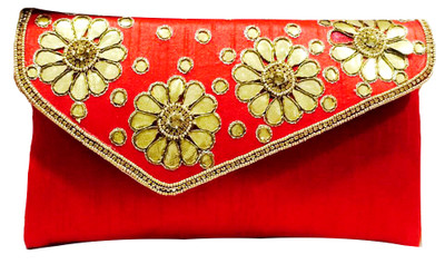 

Craftbazaar Casual Multicolor Clutch