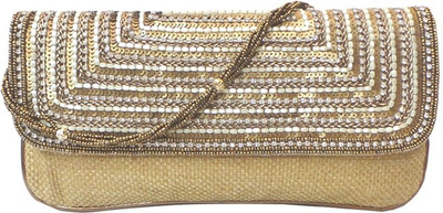 

Bhamini Party Gold Clutch