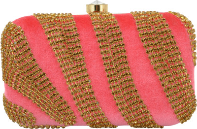 

Tooba Handicraft Party Multicolor Clutch
