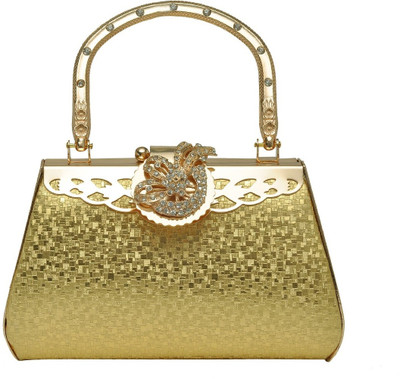 

Hawai Party Gold Clutch