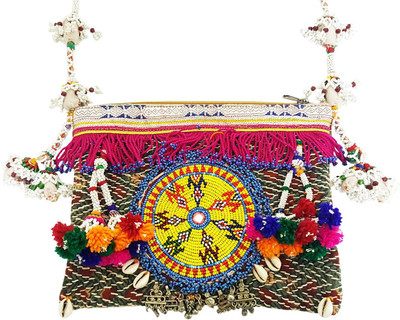 

Mehrunnisa Party Multicolor Clutch