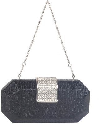 

Reedra Party Black Clutch