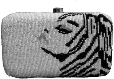 

Niche Party White, Black Clutch, Black;white