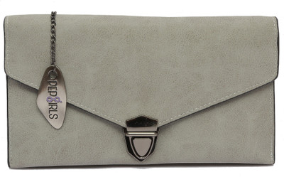 

Pepgirls Casual Grey Clutch