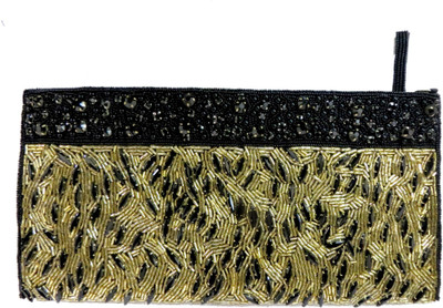 

Kawaii Casual Gold Clutch