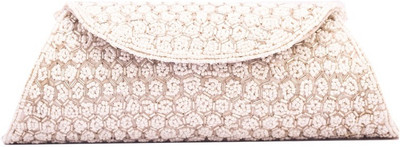 

Kleio Casual White Clutch