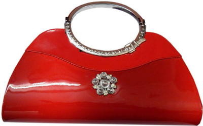 

Navaksha Party Red Clutch