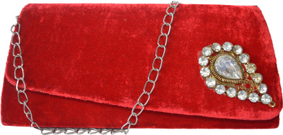 

Freddy's Casual Red Clutch