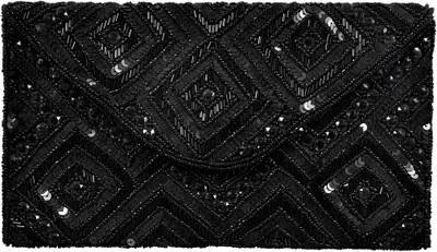 

Duchess Party Black Clutch