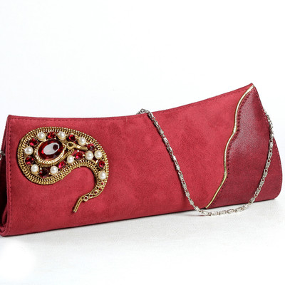 

Aapno Rajasthan Party Red Clutch