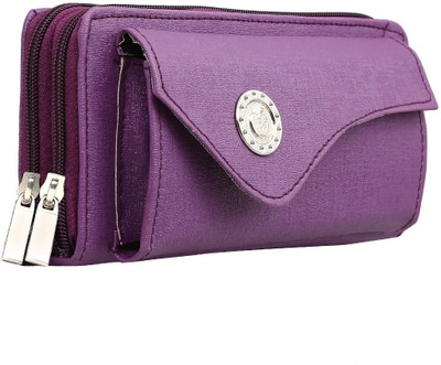 

Jolie Casual Purple Clutch