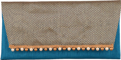 

Arisha kreation Co Party Blue Clutch