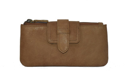 

Pellezzari Casual Beige Clutch