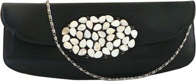 

Bhamini Party Black Clutch