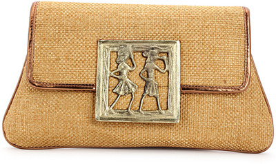 

Elligator Party Gold Clutch