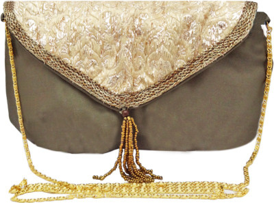 

Hi Look Casual Brown Clutch