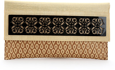 

Elligator Party Gold Clutch