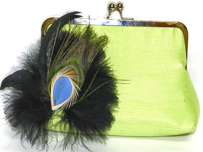 

Saint Pure Casual Green Clutch