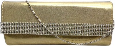 

Bhamini Casual Gold Clutch