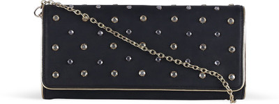 Zaera Party Black Clutch