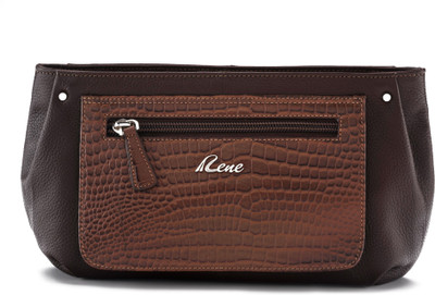 

Rene Casual Brown Clutch