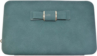 

Tornadoes Casual Green Clutch