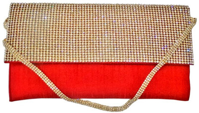 

Bhamini Party Red Clutch
