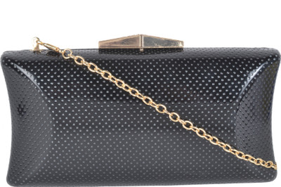 

Kleio Party Black Clutch