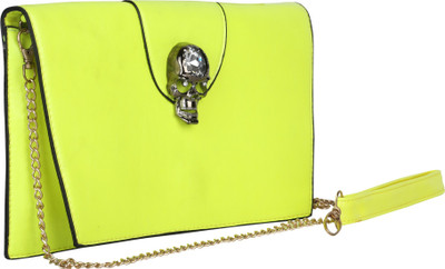 

Idiot Theory Party Yellow Clutch