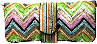 

Kawaii Casual Multicolor Clutch