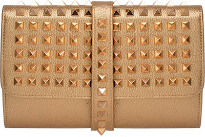 

Kazo Casual Gold Clutch