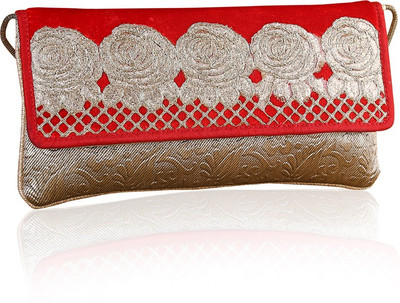 

Variation Party Orange Clutch