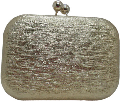 

Hyna design Party Gold Clutch