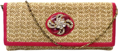 

Bhamini Party Pink Clutch