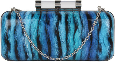 PamperVille Party Blue Clutch