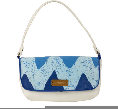 

Hepburnette Casual Blue Clutch