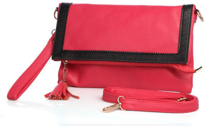 

Cathriem Casual Pink Clutch