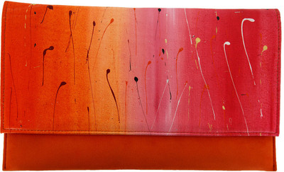 

Fabulloso Casual Orange Clutch
